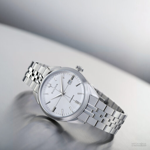 Bulova Sutton Automatikuhr 96B491 Weiß 42mm