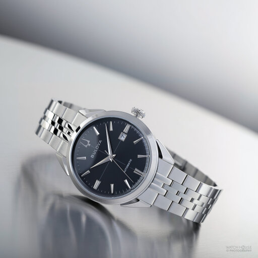 Bulova Sutton Automatikuhr 96B492 Schwarz 42mm