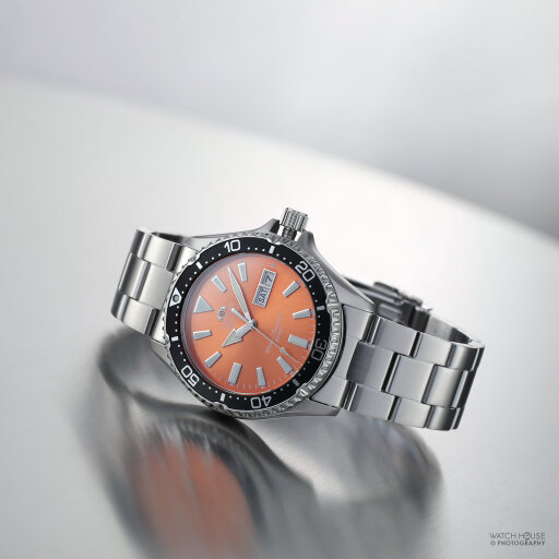 Orient Mako 42mm Automatikuhr RA-AA0826Y39B Orange