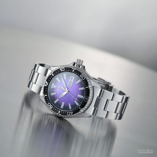 Orient Mako 42mm Automatic Watch RA-AA0827V39B Purple