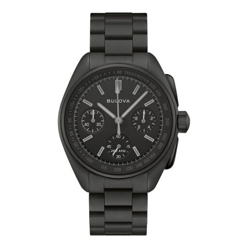 Bulova Archive Series 98A335 Lunar Pilot Black Hole...