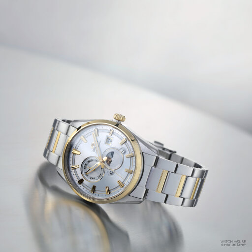 Orient RA-AK0312S30B Stretto Sun & Moon 42mm...