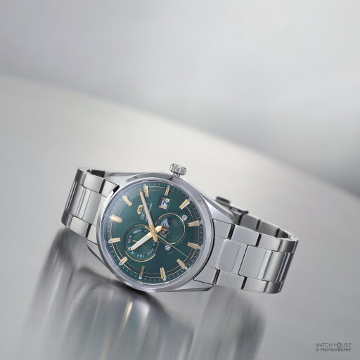 Orient RA-AK0314E30B Stretto Sun & Moon 42mm...