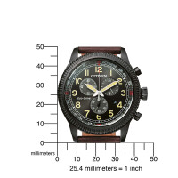 Citizen Eco Drive Sport Herren Chronograph AT2465-18E Solar Armbanduhr