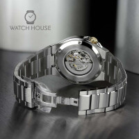 Bulova Classic 98A224 Elegant and Massive Mens Automatik Wristwatch