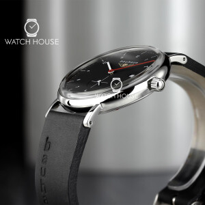 Bauhaus 2130-2 Quarz Reduced Design Mens Wristwatch With...