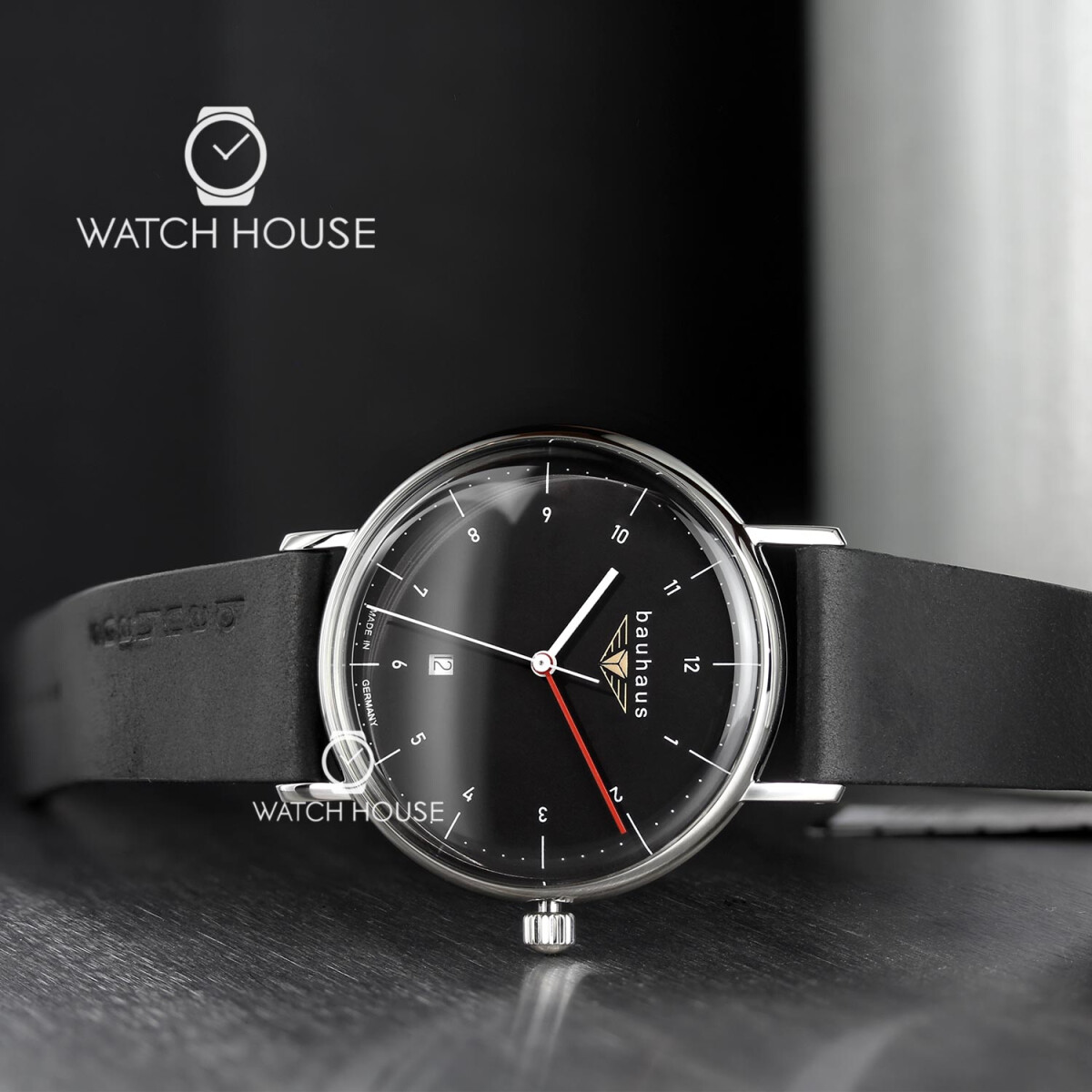 Bauhaus 2140-2 Quartz Reduced Design Mens Wristwatch...