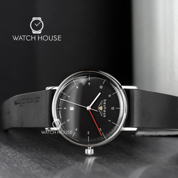Bauhaus 2140-2 Quartz Reduced Design Mens Wristwatch Classic Style