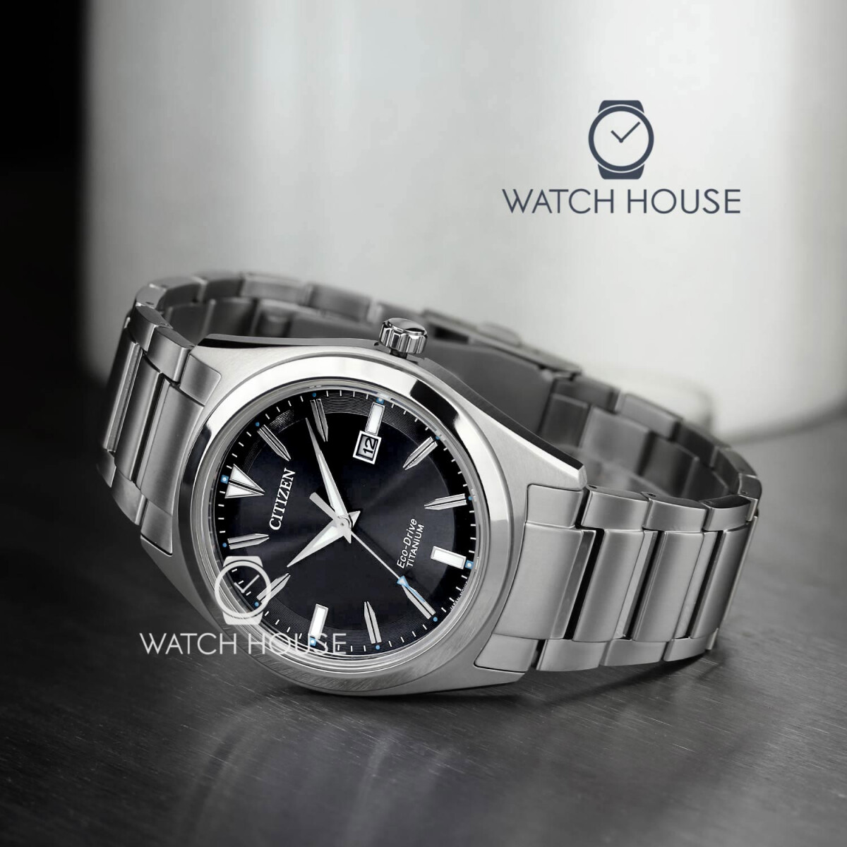 Citizen Super Titanium Men\'s AW1640-83E Drive Eco Solar Wristwatch