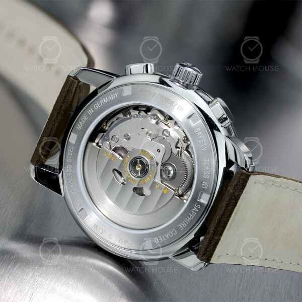 Zeppelin Atlantic 8422 3 Seiko NE86 Automatic Chronograph