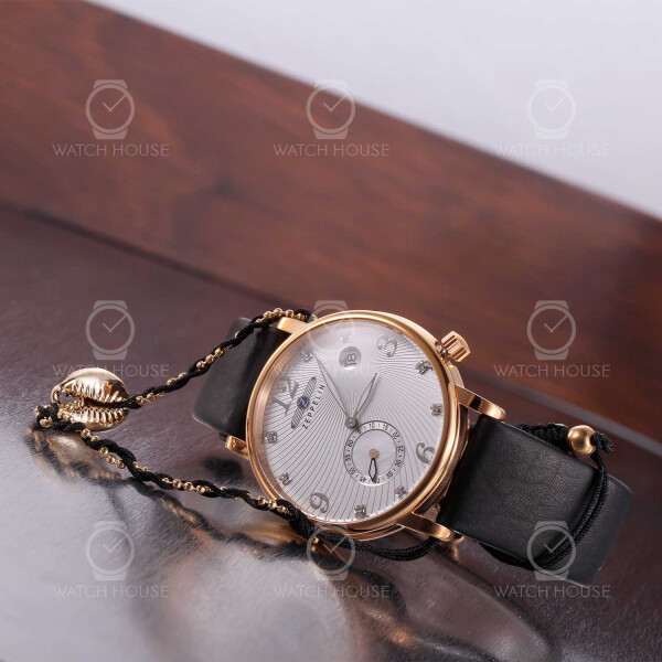 Zeppelin Luna 7633-5 Elegant Womens Timekeeper with Swarovski Dial