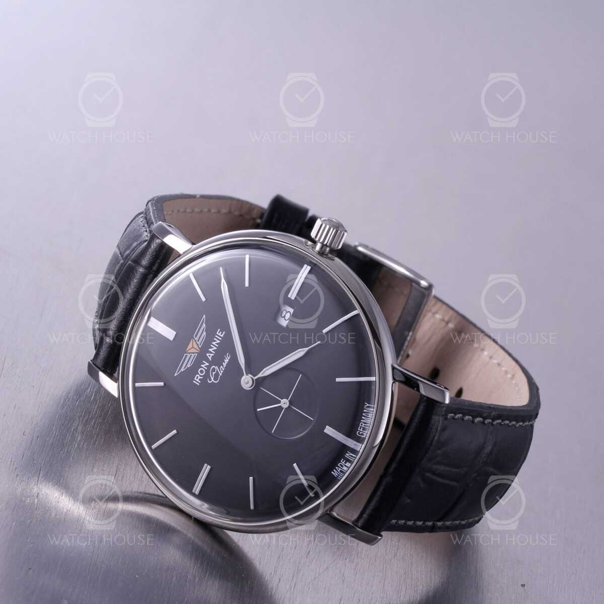 Iron Annie Classic 5938-2 Elegant Mens Wristwatch Vintage...