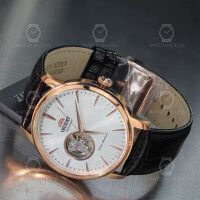 Orient mens automatic FAG02002W0 with open Heart wheel