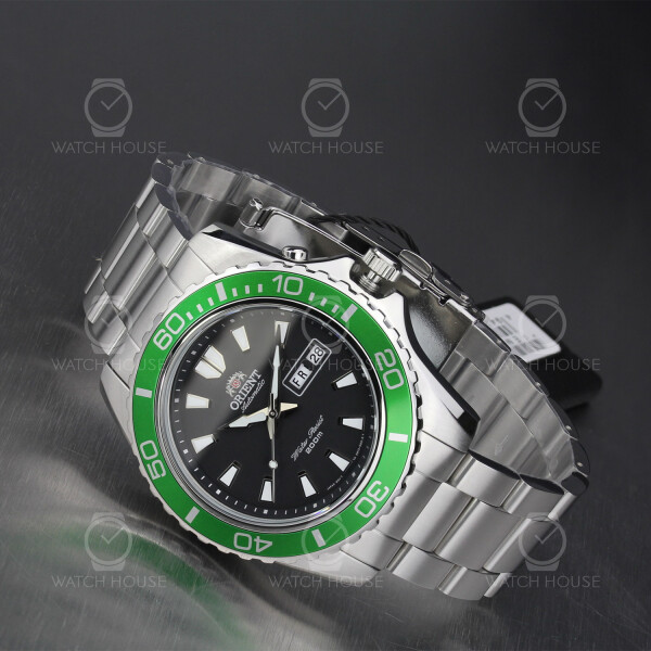 Orient Mako XL Automatic Diver Watch FEM75003B9 Black/Green