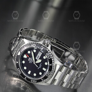 ORIENT FAA02001B3 Mako Diver automatic watch in black (EN / ITAL Day & Date)
