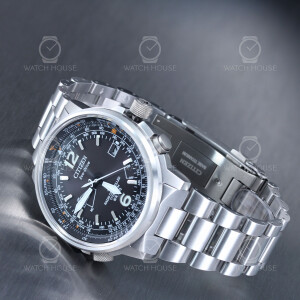 Citizen CB0230-81E - Highly functional Eco Drive radio controlled watch