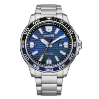 Citizen AW1525-81L - Emerald blue Eco-Drive mens wrist watch