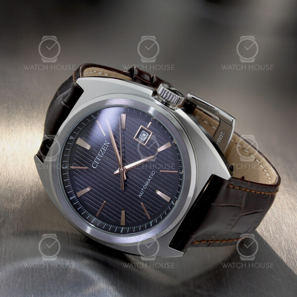 Citizen NJ0100-03H retro automatic watch in puristic design