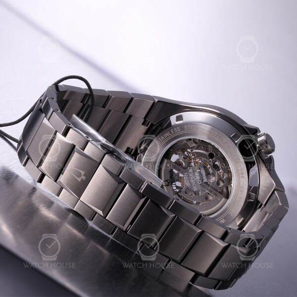 kaufe das Original Bulova 98A179 Maquina men\'s classic watch automatic skeleton