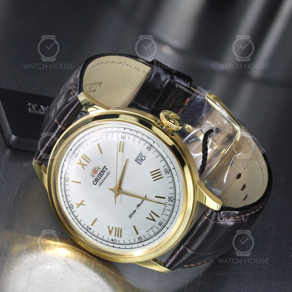 Orient Classic Gold Bambino Herren-Armbanduhr 40.5mm Automatik FAC0000