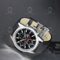Orient Quarz Chronograph  Leather Rectangle Black FKU00004B0