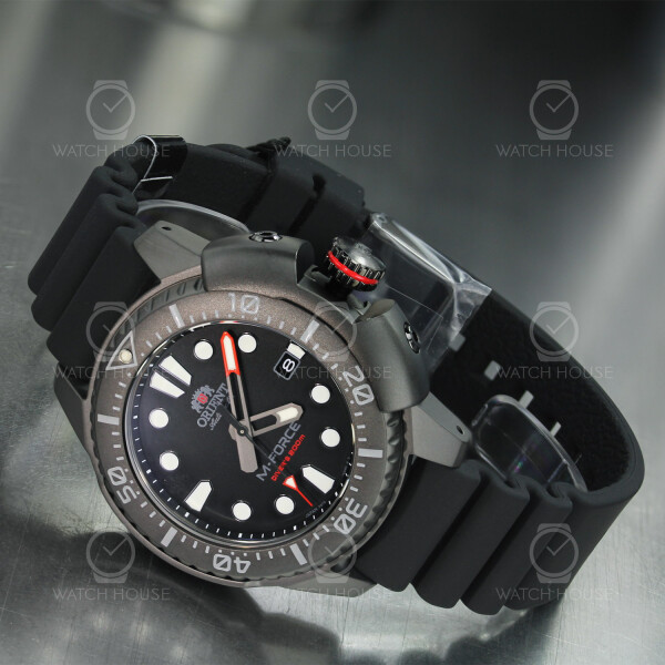 Orient M-Force Land 3rd Series Caliber F6727 Black Automatic Watch RA-AC0L03B00B
