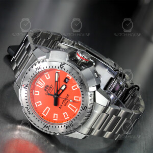 Orient M-Force Land 2nd Series Caliber F6727 Orange Automatic Watch RA-AC0N02Y10B