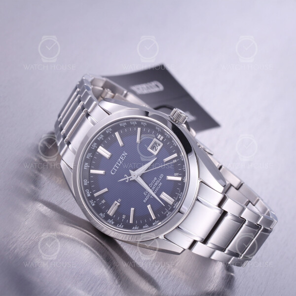 Citizen CB0260-81L Titanium world time men radio controlled watch with perpetual calendar