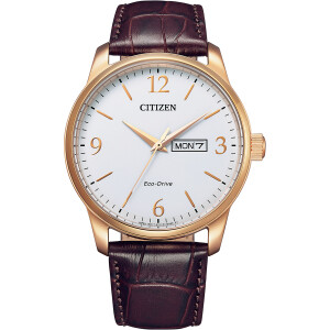 Citizen Rose Gold Collection BM8553-16AE Men Eco Drive