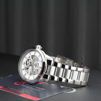 Bulova 96A267 Skeletonized Automatic Watch Sutton