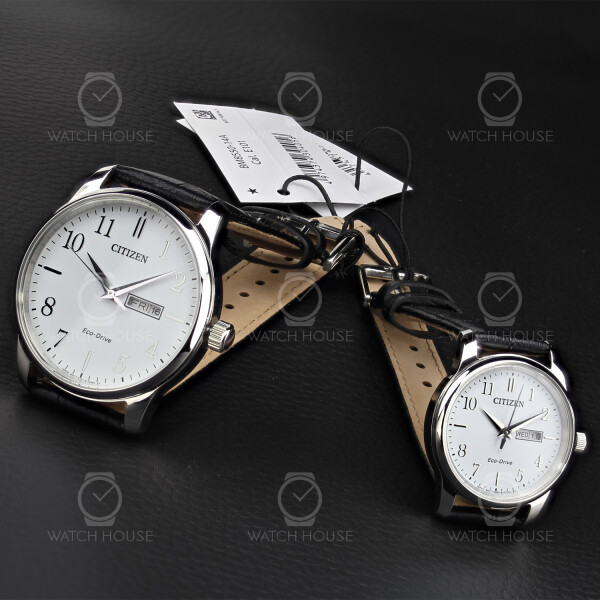 Citizen Basic Watches in Steel for couples PSC16
