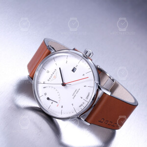 Bauhaus Mens Automatic Watch 2160-1 Silver - Power...