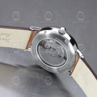 Bauhaus Mens Automatic Watch 2160-1 Silver - Power Reserve Display