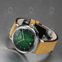 Bauhaus Ladies quartz watch 2141-4 green gradient with date display