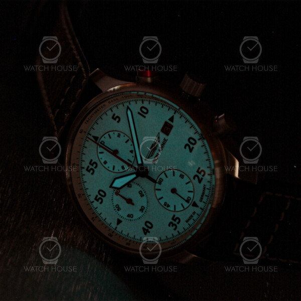 Iron 5670-5 dial lumious F13 Annie Chronograph Olive/Iv Tempelhof Mens