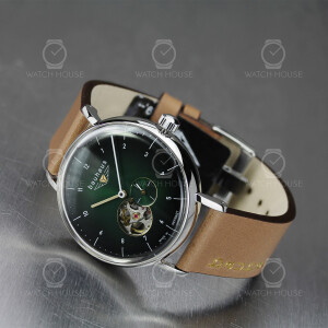 Bauhaus 2166-4 Mens Automatic Watch Open Heart comes in...