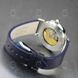 Bauhaus ETA 2824-2 / Sellita automatic Mens watch 2152-3 Blue