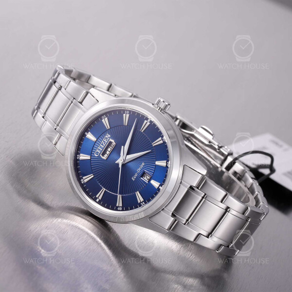 Citizen AW0100-86LE Eco Drive Groß-Tag in blau