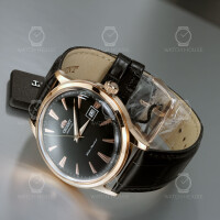Orient Rose Gold Automatic Domed Glass Watch FAC00001B0 Black