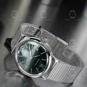 Orient Vintage Emerald Green Automatic Watch RA-AC0018E10B