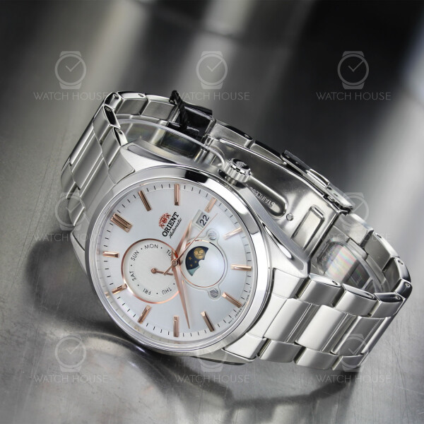 Orient Sun and Moon Automatic Watch RA-AK0306S10B