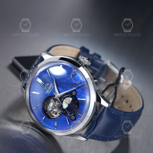 Orient Classic Perlmutt blaue Automatikuhr Sonne &...