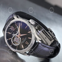 Orient Star Contemporary Mens Automatic RE-AT0007N00B Black with leatherstrap