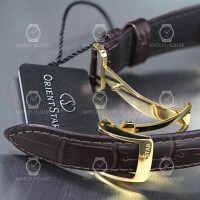Orient Star Elegant Classic RE-AU0001S00B Gold / White Automatic Watch