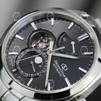 Orient Star automatic watch RE-AY0001B00B Zaratsu finish and real moon phase