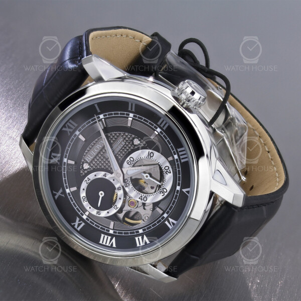 Bulova Classic Skeleton Automatic Watch 96A135