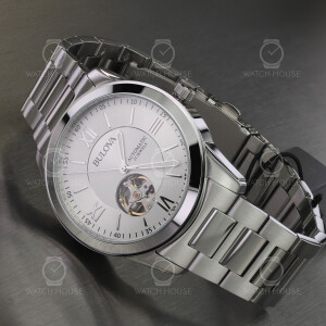 Bulova 96A280 Classic Sutton automatic watch with open...