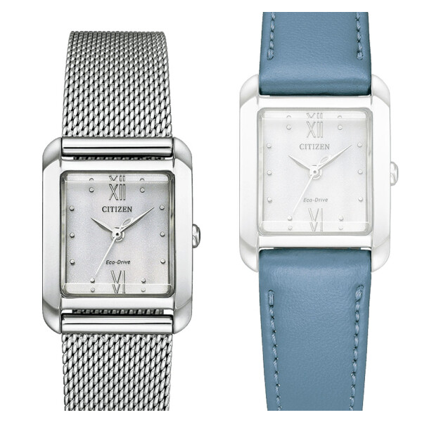 Ladies citizen eco hotsell drive watch leather band