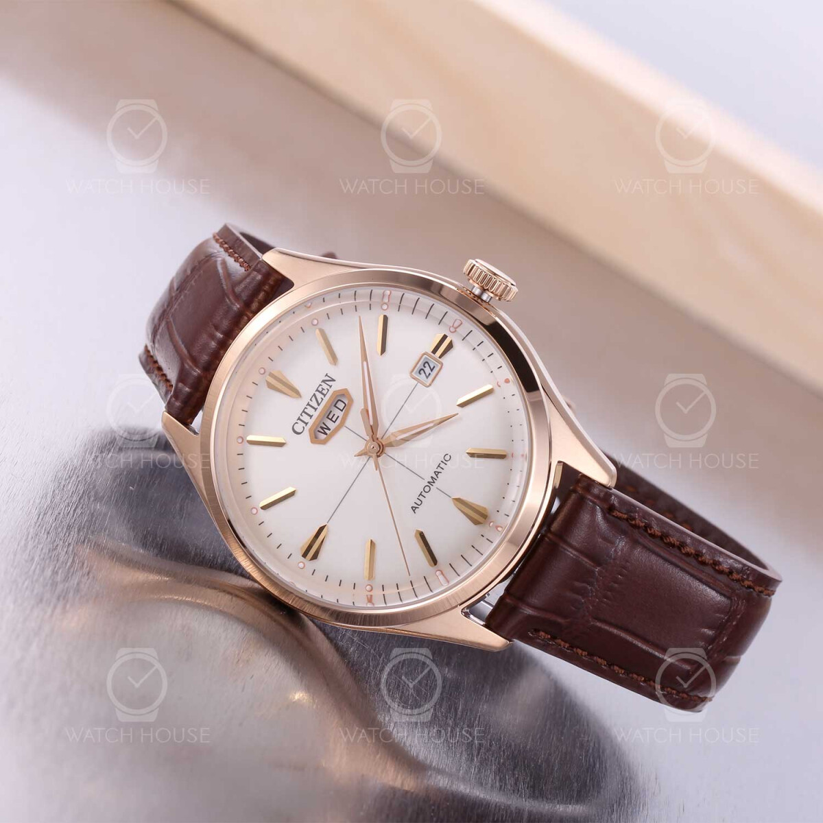 Citizen C7 Crystal Seven 1965 automatic NH8393-05A rose gold