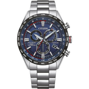 Citizen radio controlled watch alarm chronograph CB5945-85L Titanium